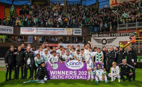 Joy in the stands and on the pitch as Celtic celebrate being champions once again