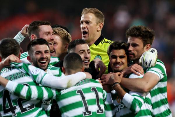 Blown away Joe Hart posts stunning footage of midnight Celtic Park title celebrations