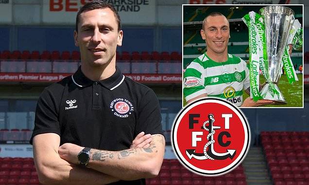 Celtic and Scotland legend Scott Brown named the new head coach at League One Fleetwood Town