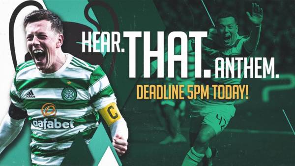 It’s deadline day! Renew before 5pm