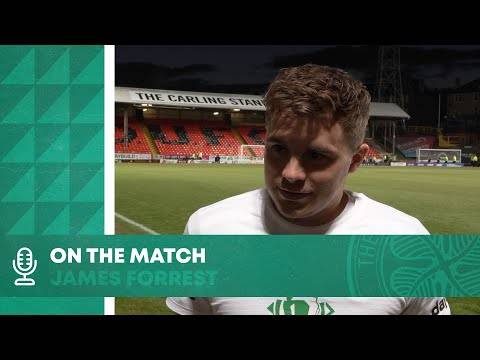 On the Match with James Forrest | CELTIC ARE CHAMPIONS OF SCOTLAND!!!!!