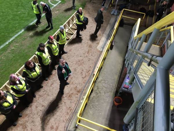 Thumbs up from the Boss – watch Ange Postecoglou leave team bus to join celebrating supporters