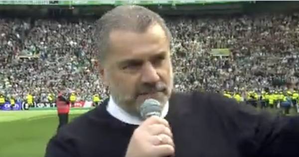 Ange Postecoglou gives Celtic fans goosebumps with epic ‘bigger and better’ speech