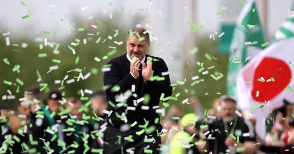 Ange Postecoglou urges Celtic stars to savour title glory because he’s ready to push them ‘twice as hard’