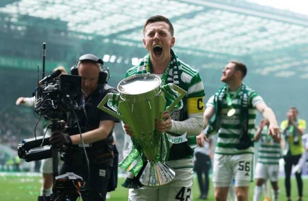 “It’s brilliant to get that day back in the club,” Celtic’s winning captain Callum McGregor