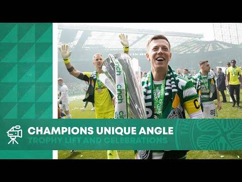 #cinchPrem Champions Unique Angle: Celtic enjoy Trophy Day Celebrations at Paradise! 🏆