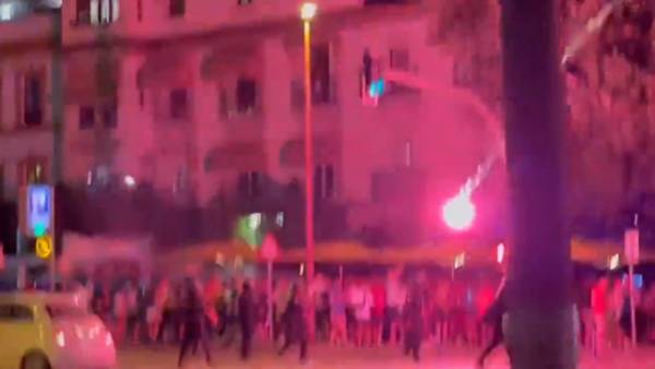 Video: Shocking Scenes From Seville, Riot Police Intervene