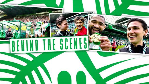 Go behind the scenes with the Celtic View on trophy day at Paradise