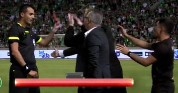 Watch ex-Celtic boss Neil Lennon’s furious row with referee during Cypriot Cup final clash