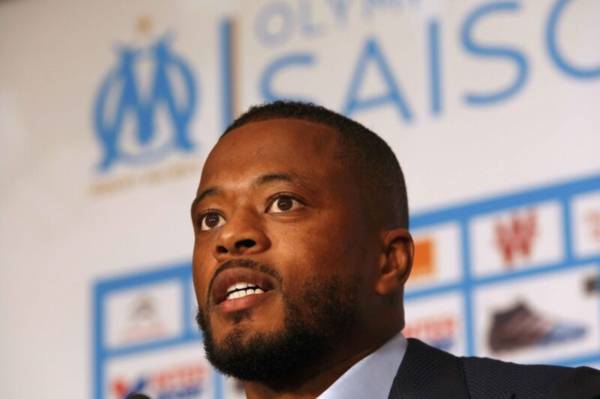 Patrice Evra Winds Up Liverpool Fans with Brilliant Celtic Comment