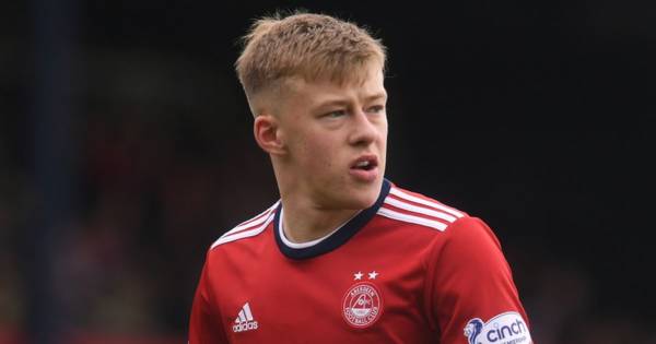 Connor Barron on Celtic transfer radar as Aberdeen prospect ‘scouted’ during Scotland duty