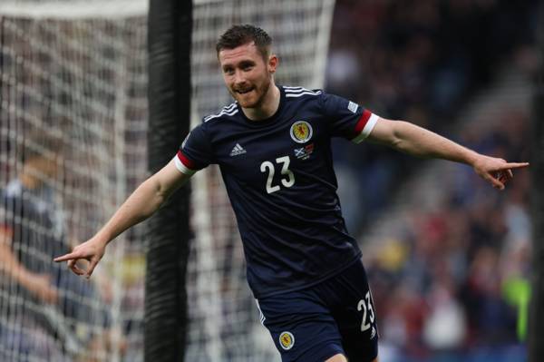 Video: Delight as Celtic defender Anthony Ralston scores on first Scotland start