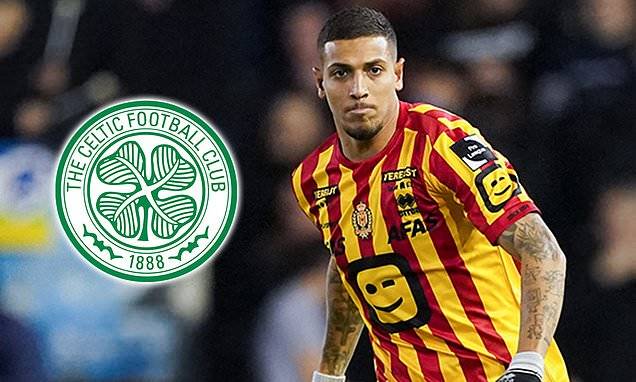 Celtic after midfielder Vinicius Souza, who is 60 per cent owned by the City Football Group