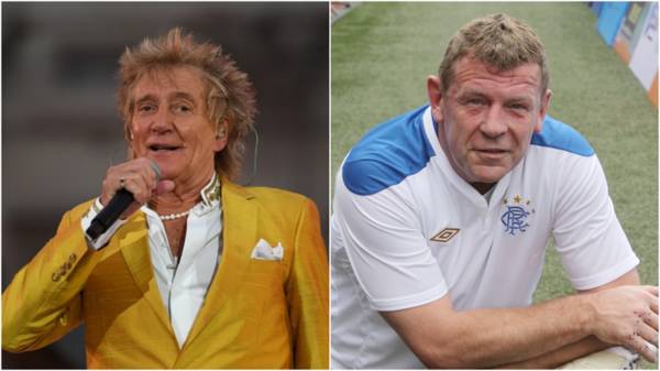 Celtic-daft Rod Stewart pledges support for cancer-stricken Rangers hero Andy Goram