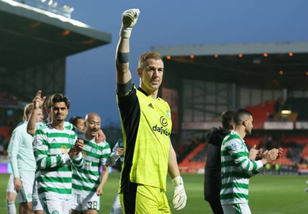 Celtic goalkeeper Joe Hart’s latest classy gesture