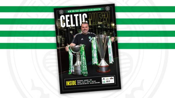 The new 100-page championship-winning Celtic View is out NOW!