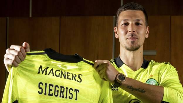 Benjamin Siegrist: Celtic sign former Dundee United keeper on four-year deal