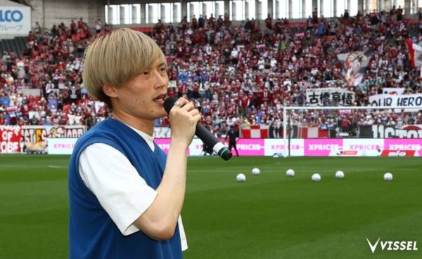 ‘Our Hero Kyogo’ – Celtic striker’s outstanding reception from Vissel Kobe fans