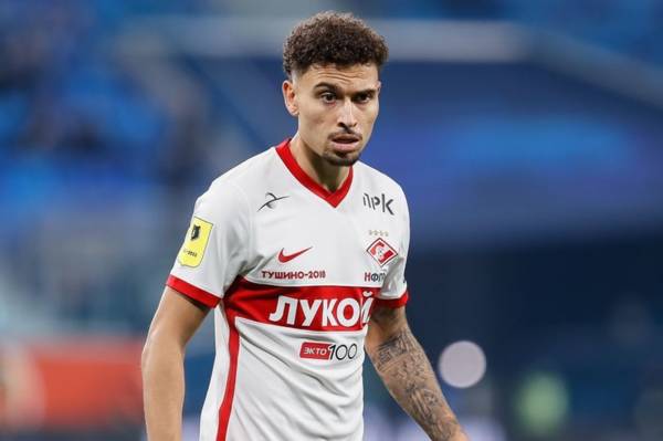 Jordan Larsson available on a free after Spartak Moscow contract terminated