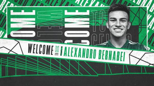 Alexandro Bernabei signs for Celtic in a five-year deal