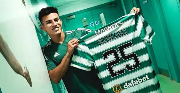 Lanus wish Celtic and Bernabei well as they post Maradona throwback on social media