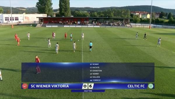 Half time update: SC Wiener Viktoria 0-6 Celtic