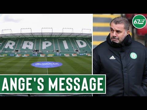 Ange’s brilliant ‘improvement’ message as Celtic get set for Rapid test