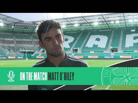 Matt O’Riley On The Match | Rapid Wien 3-3 Celtic | All Level in Six Goal Thriller!