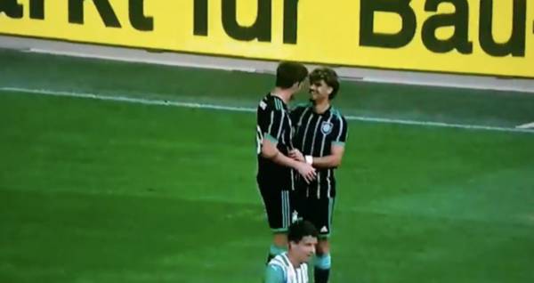 Video: Matt O’Riley opens scoring for Celtic against Rapid