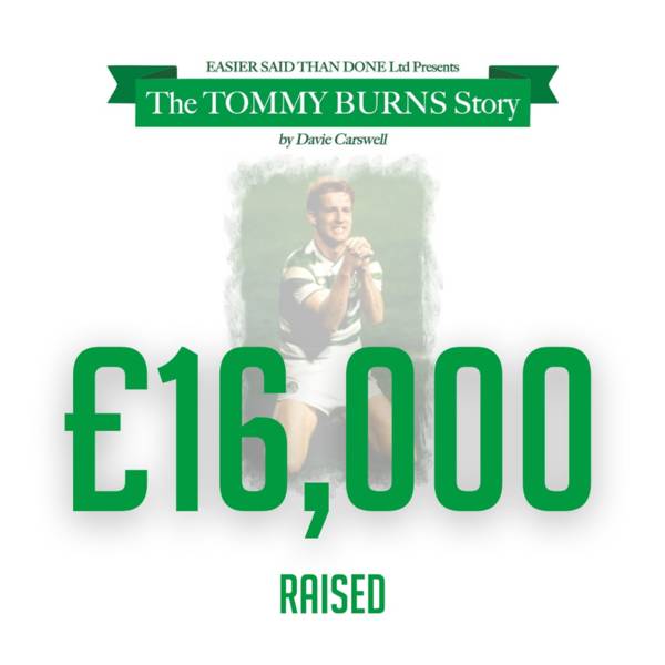 £16K raised for Celtic FC Foundation at the Tommy Burns Story