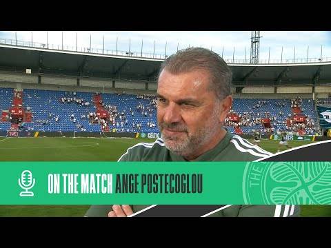 Ange Postecoglou On The Match | Banik Ostrava 2-4 Celtic