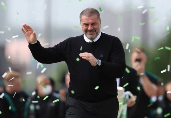 Ange Postecoglou reacts to rapid Celtic double signing