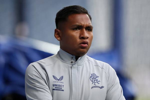 Rangers’ Alfredo Morelos worry while Celtic get better