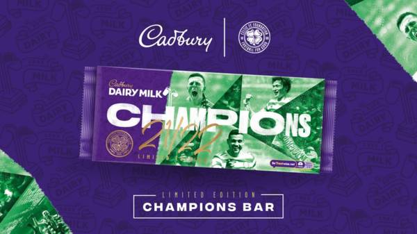 Cadbury supports Celtic FC Foundation with launch of limited edition champions bar