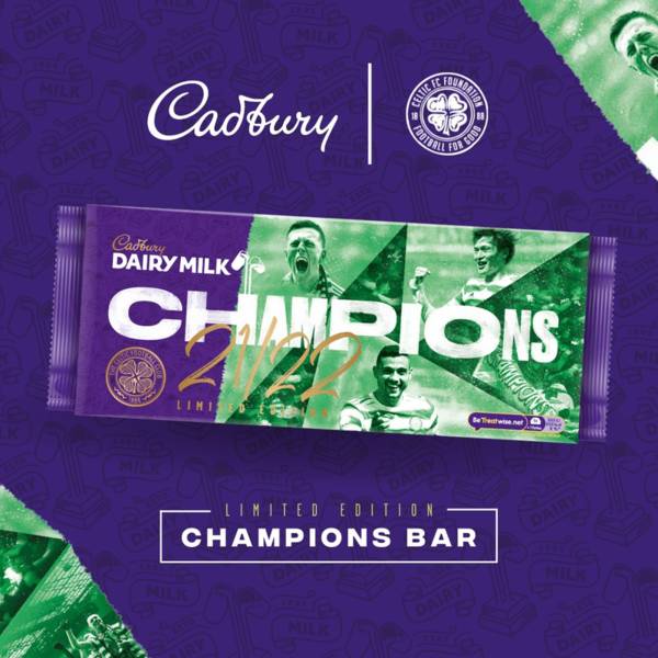 Cadbury supports Foundation with launch of limited edition champions bar