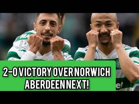 Celtic 2-0 Norwich / Maeda & Turnbull Goals! / Jenz and Mooy Taste Paradise