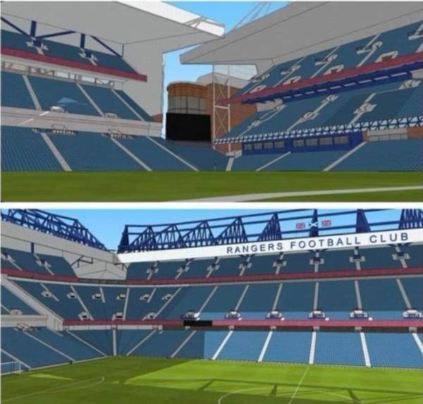 Even The Most Gullible Fan Base In World Football Don’t Believe Ibrox Stadium Expansion Fantasy