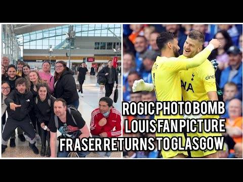 Fraser Forster Returns to Glasgow Hostile Reception / Tom Rogic Photo Bombs Louis Tomlinson 🤣