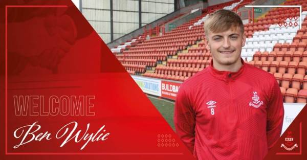 Transfer Latest – Celtic send B Team star Ben Wylie out on loan to Airdrie