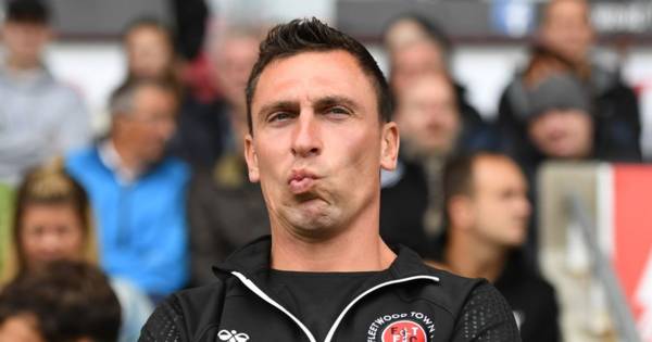 Scott Brown makes ‘bullied’ statement as Celtic legend suffers ‘disappointing’ Fleetwood start