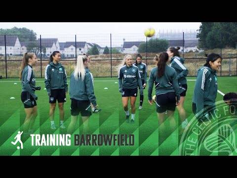 Celtic FC Women’s Training: The Ghirls prepare for season opener this weekend! 👊