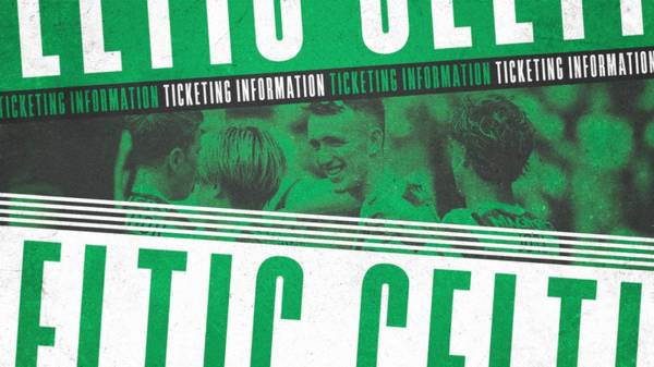 Celtic v Rangers tickets on sale now to eligible STH