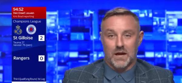 Video: Kris Boyd “He’s gonny start crying, pain and hurt, absolute fud, this is absolutely joyous”