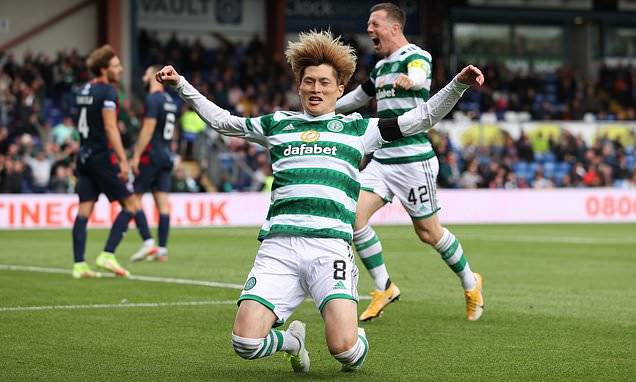 Moritz Jenz and Liel Abada score late on as defending champions Celtic beat Ross County