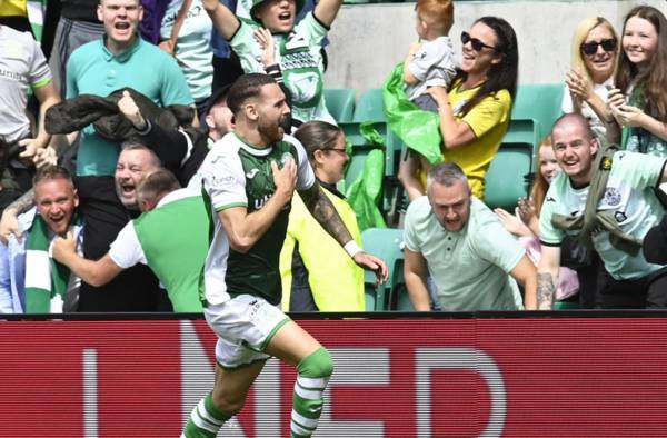 Watch as Hearts break as they film for FT and catch Hibs equaliser instead