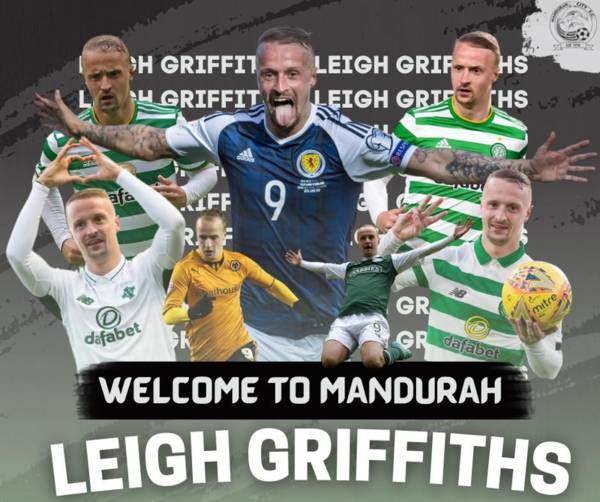 Leigh Griffiths signs for Australian minnows Mandurah City