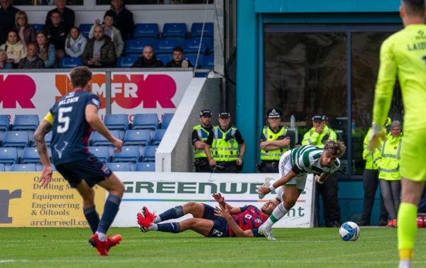 Ross County defender suffers broken leg after tackle against Celtic