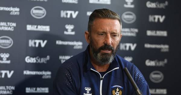 Derek McInnes aims to land Celtic blow but admits Kilmarnock have a different agenda to Premiership big boys