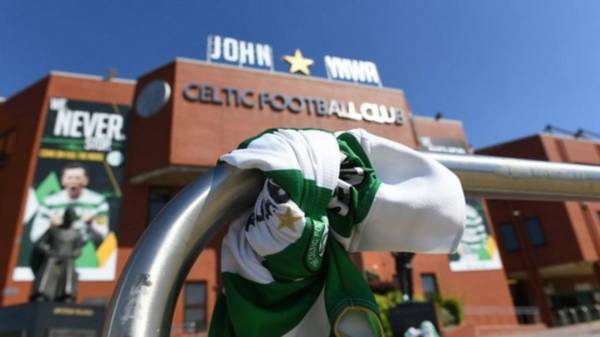 Hundreds gather in tribute to Celtic great Hughes