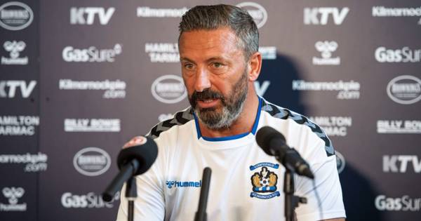 Derek McInnes in Celtic admission as Kilmarnock boss admits ‘you cannot kid players on’